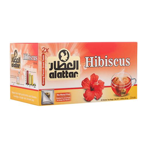 Al attar hibiscus, 20 bags