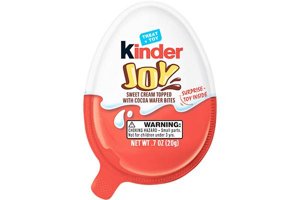 KINDER Chocolate Egg Candy With Toys Inside, 20g.
