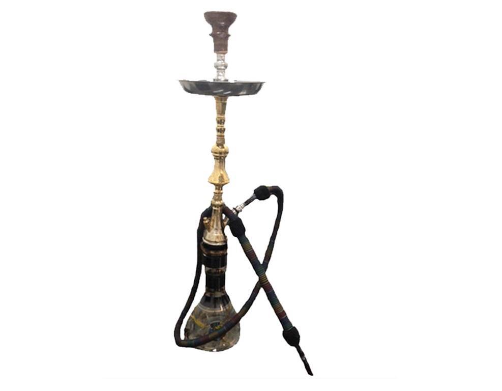 Shamra Brass Hookah Set - Large - Egyptian