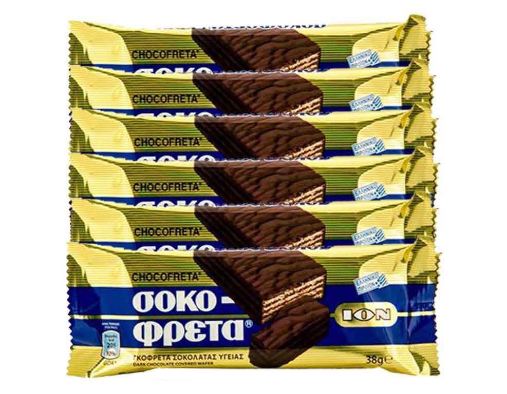 ION Choco Freta with Wafer Semisweet Chocolate38 Oz - 6 Bars