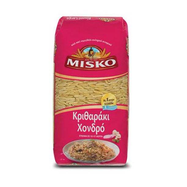 Misko Orzo - Rice Shaped Pasta, 500g.