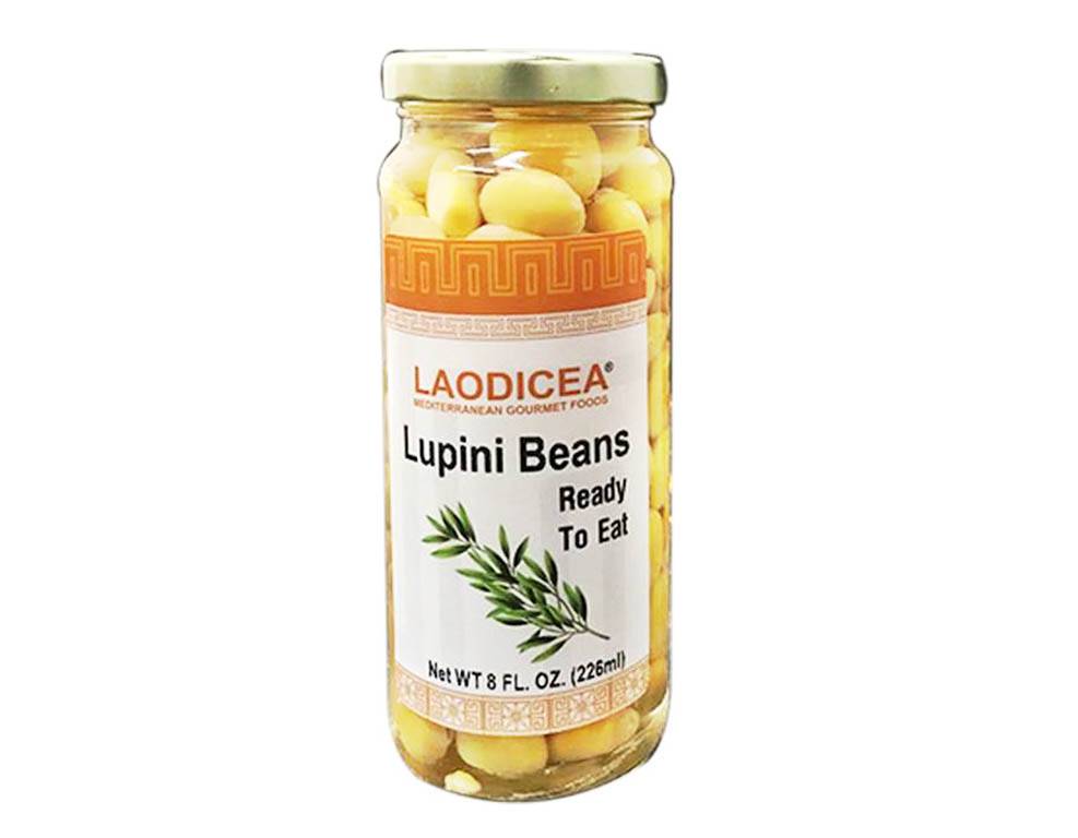 LAODICEA Lupini Beans - Ready to Eat, 8 oz.