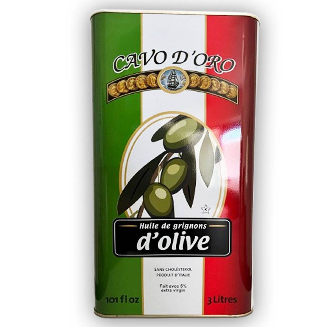 Cava D'oro Pomace Olive Oil Olio d'Oro 3 L
