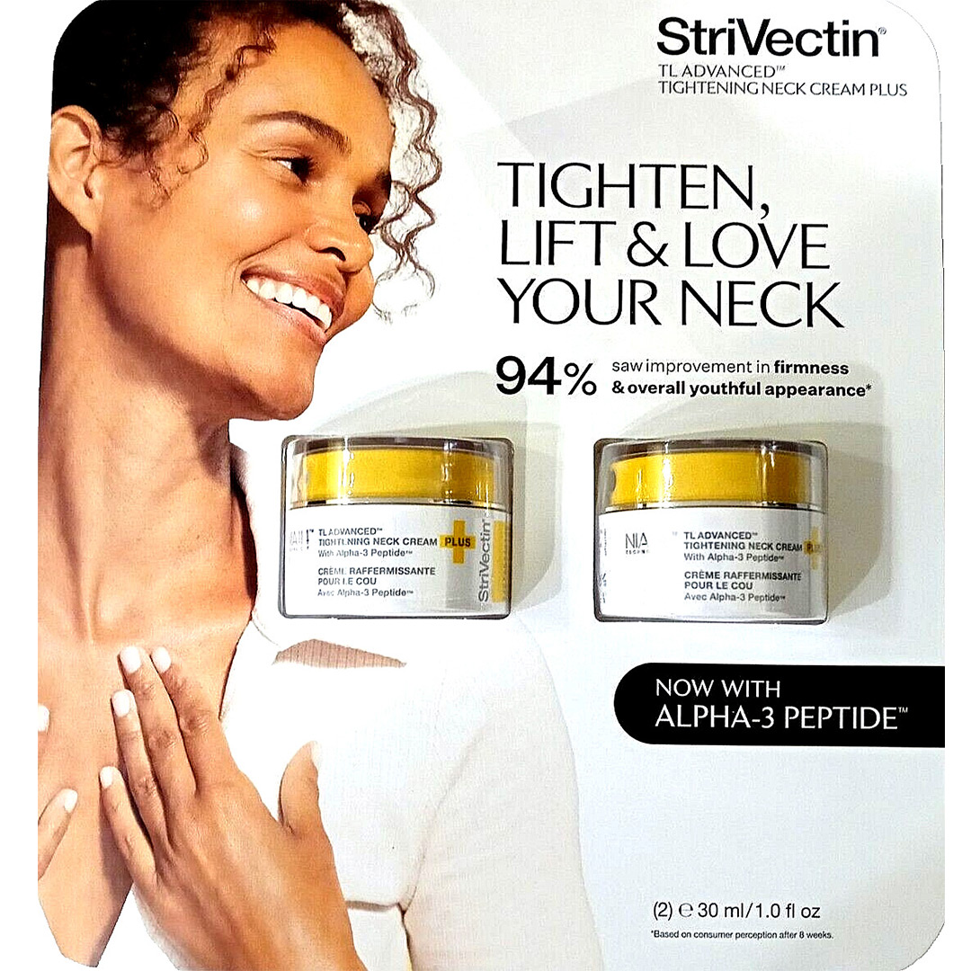 StriVectin Tighten & Lift Advanced Neck Creams for your Neck, Pack of 2