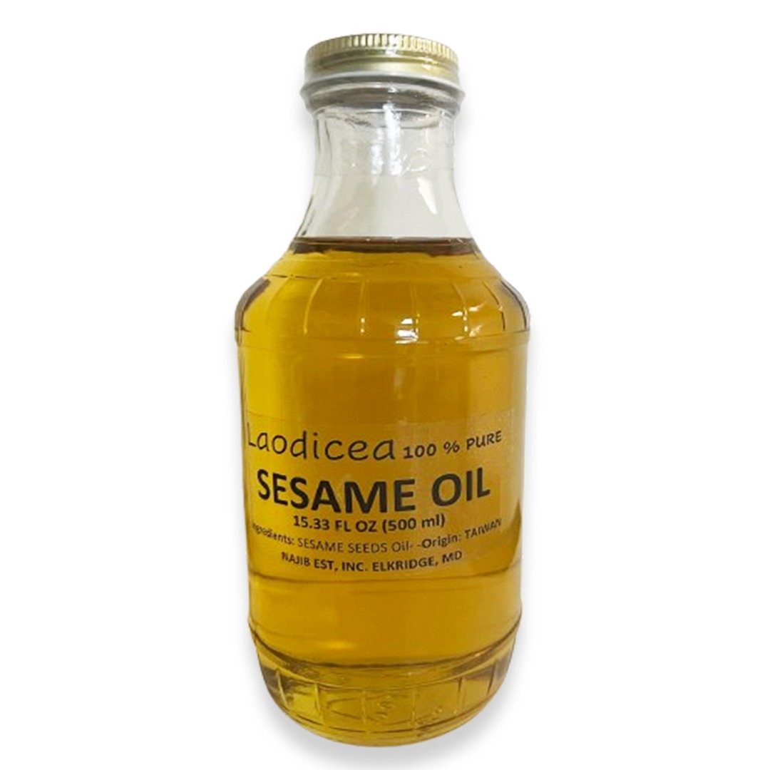 Laodicea Sesame Oil 100 % Pure ,500ml.