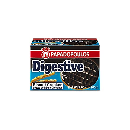 Papadopoulos Digestive Dark Chocolate 200g