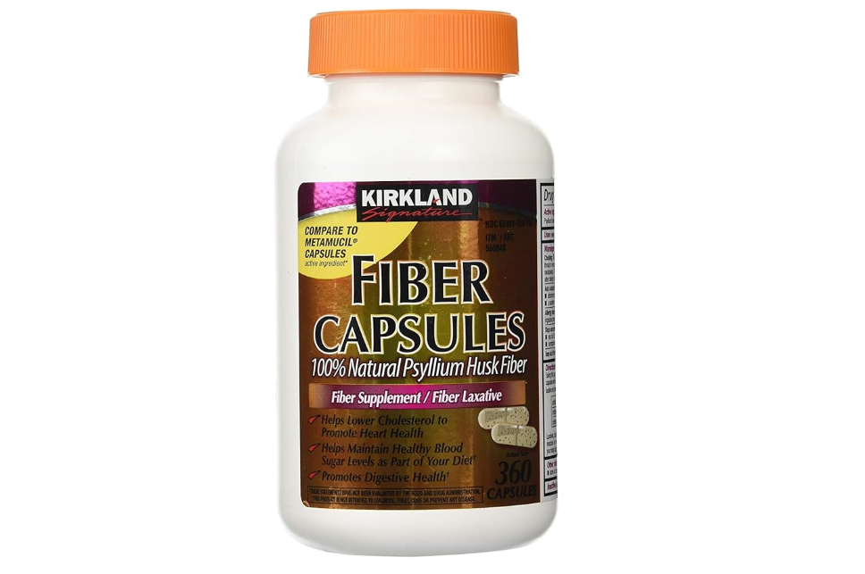 Fiber Capsules Kirkland Therapy for Regularity/Fiber Supplement, 360 capsules