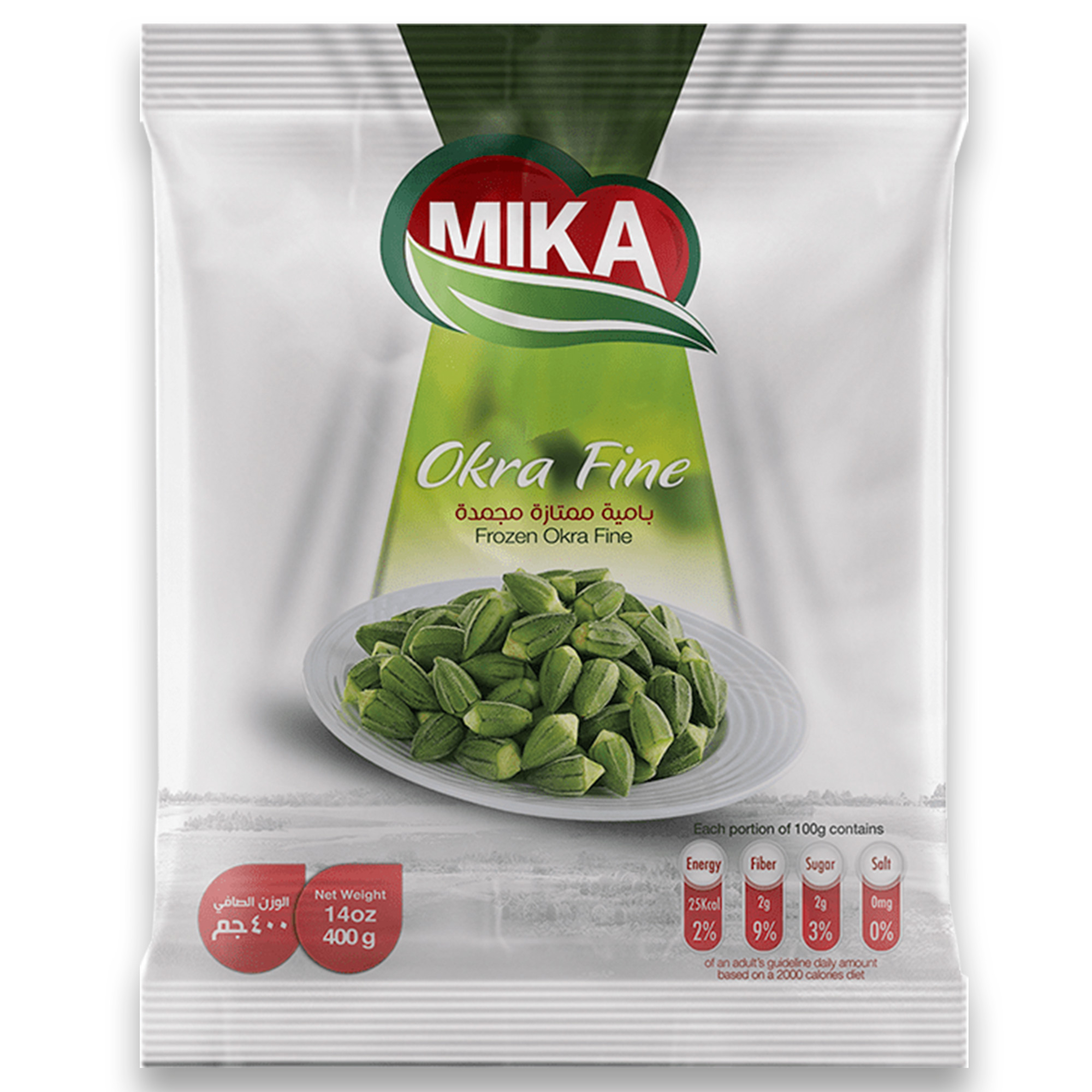 MIKA Okra Zero, 400g.