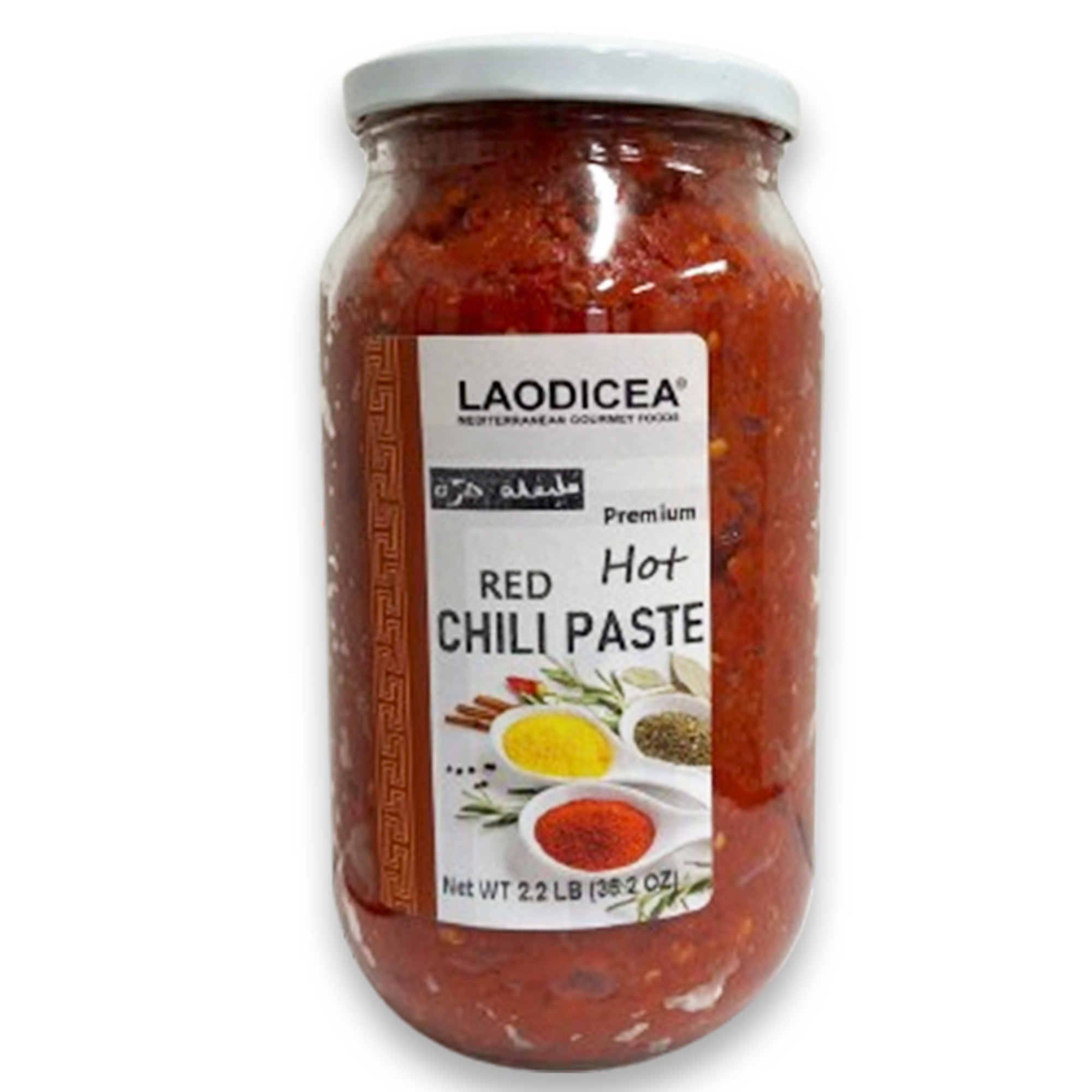 Laodicea Premium Hot Red Chili Paste, 36.2 oz.