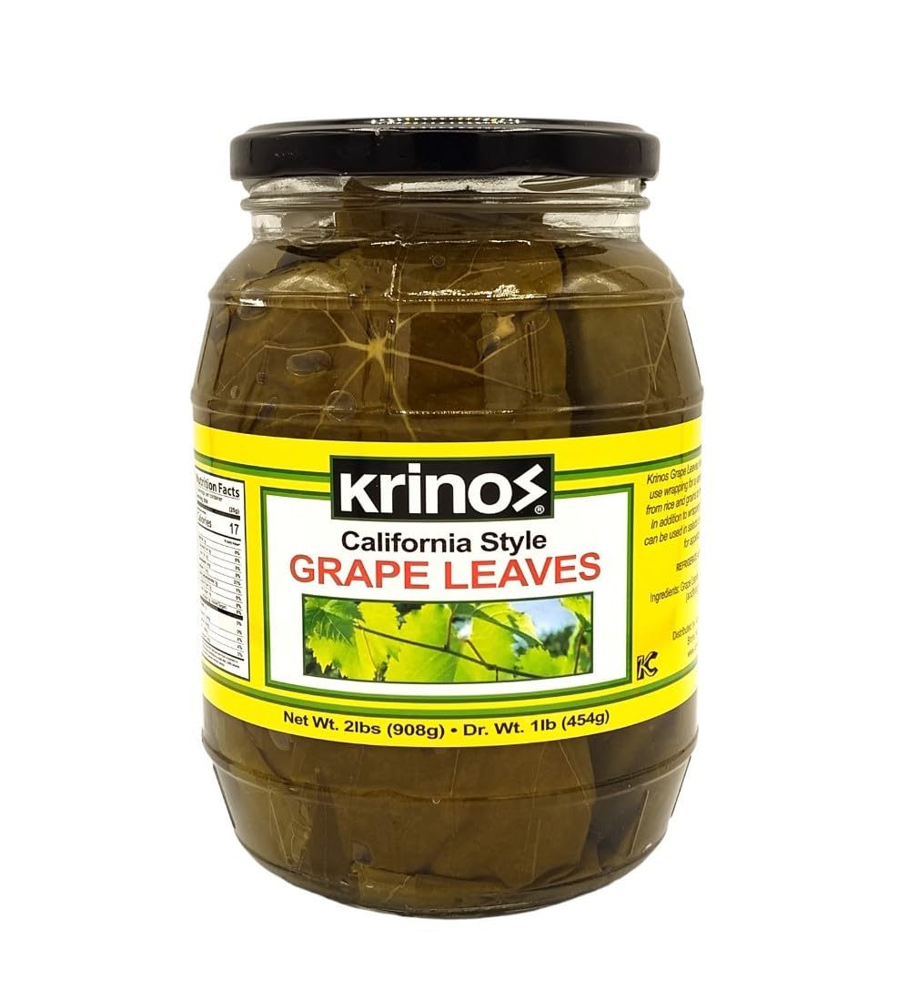 KRINOS Grape Leaves, 454g.