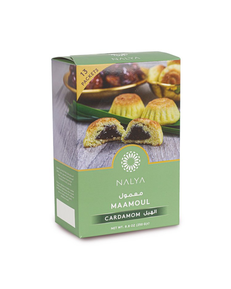 Maamoul Dates Cardamon, 250g.