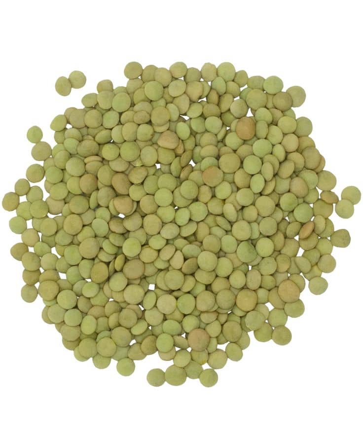 Shamra Green Lentils Eston Small, 50 Lbs.