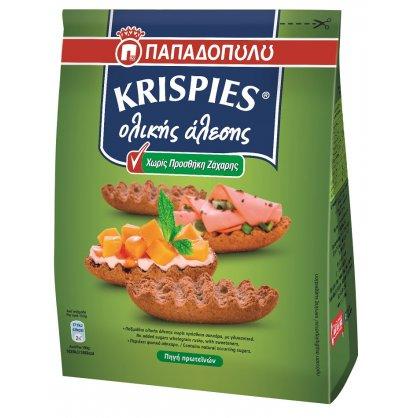 Papadopoulos Krispies No Sugar Added, 200g