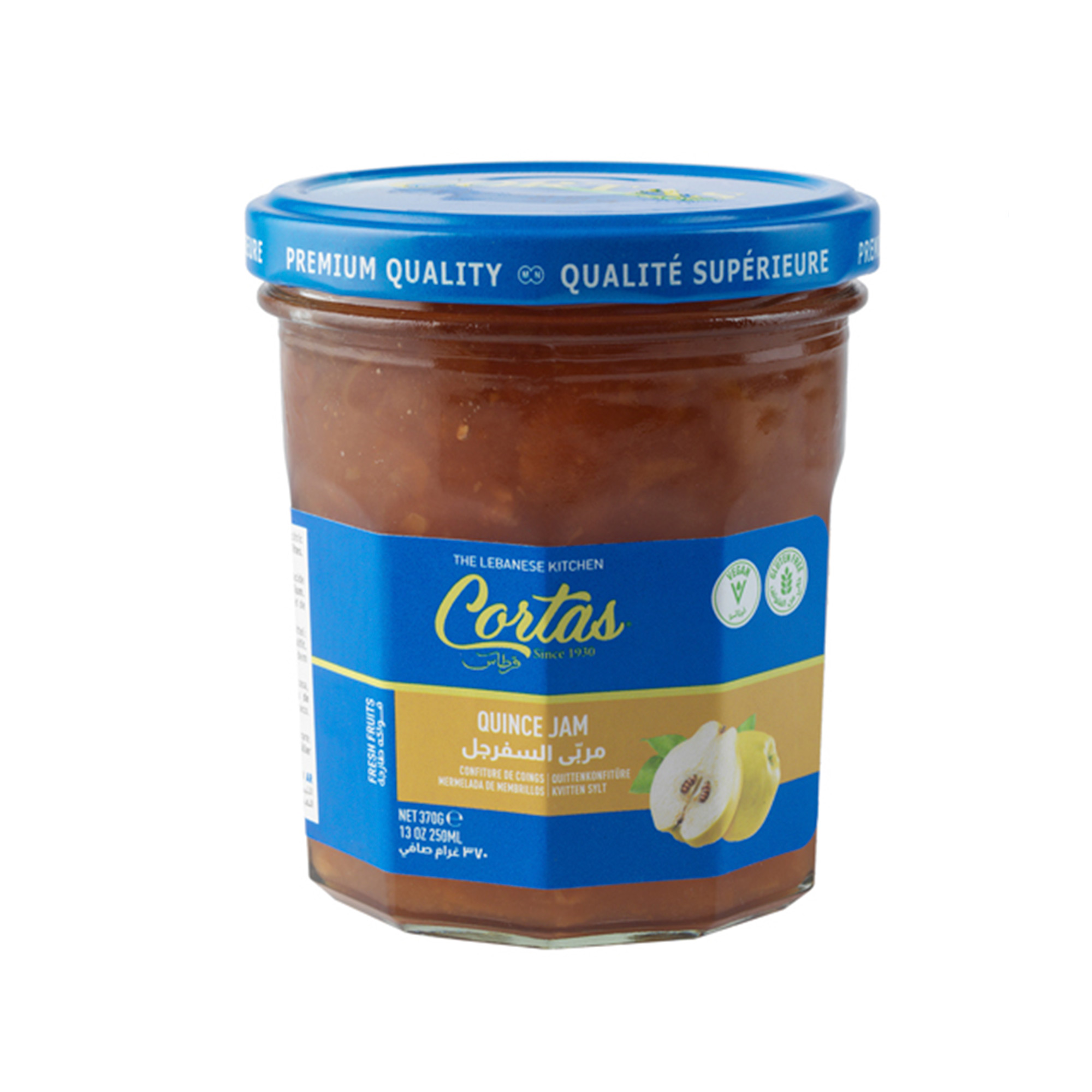 CORTAS Quince Jam, 13 oz.