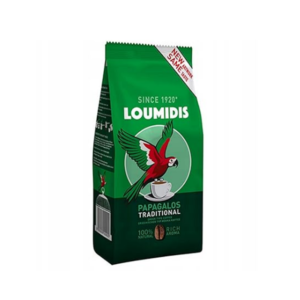 LOUMIDIS - PAPAGALOS Traditional Greek Ground Coffee, 454g.