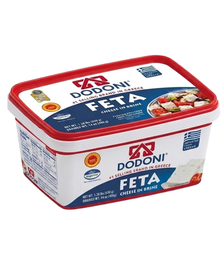 DODONI Feta Cheese in Brine , 400 g