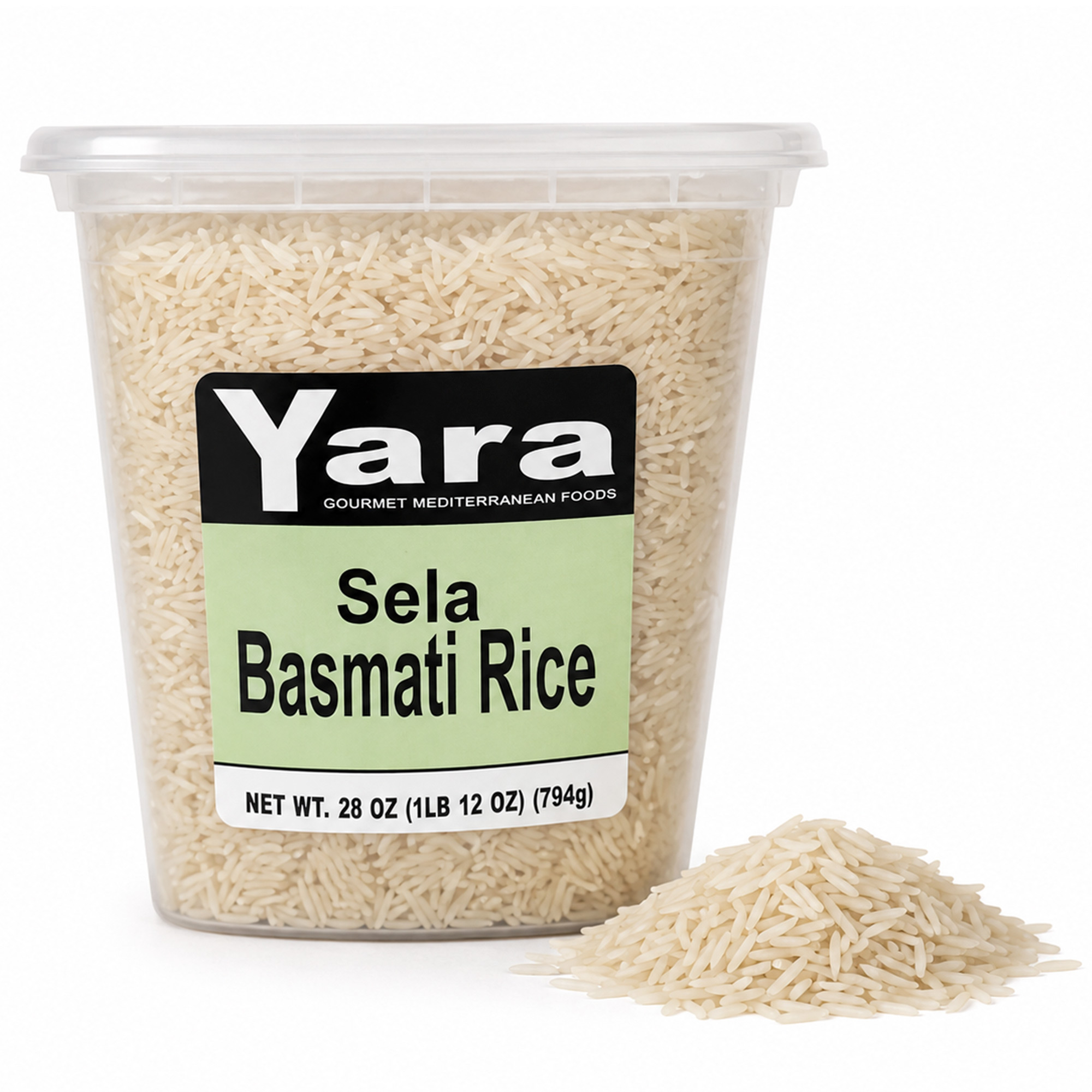 Yara Sella Basmati Rice - Long Grain, 28 oz.(Container Or Bag)