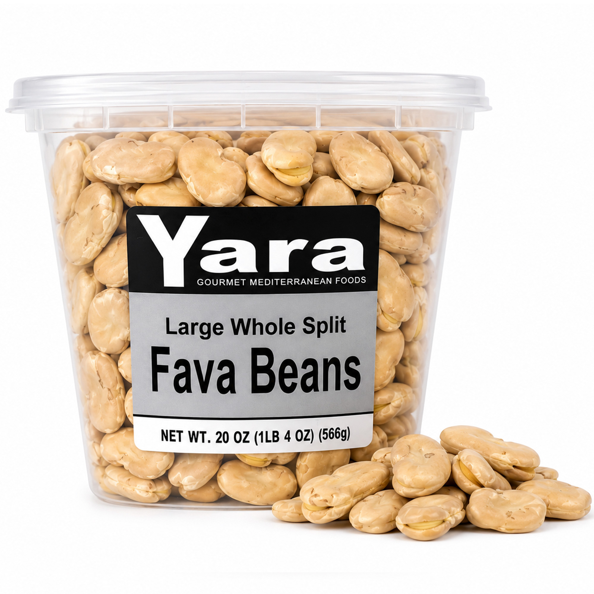 Yara Fava Beans - Large Whole Split(Container Or Bag)