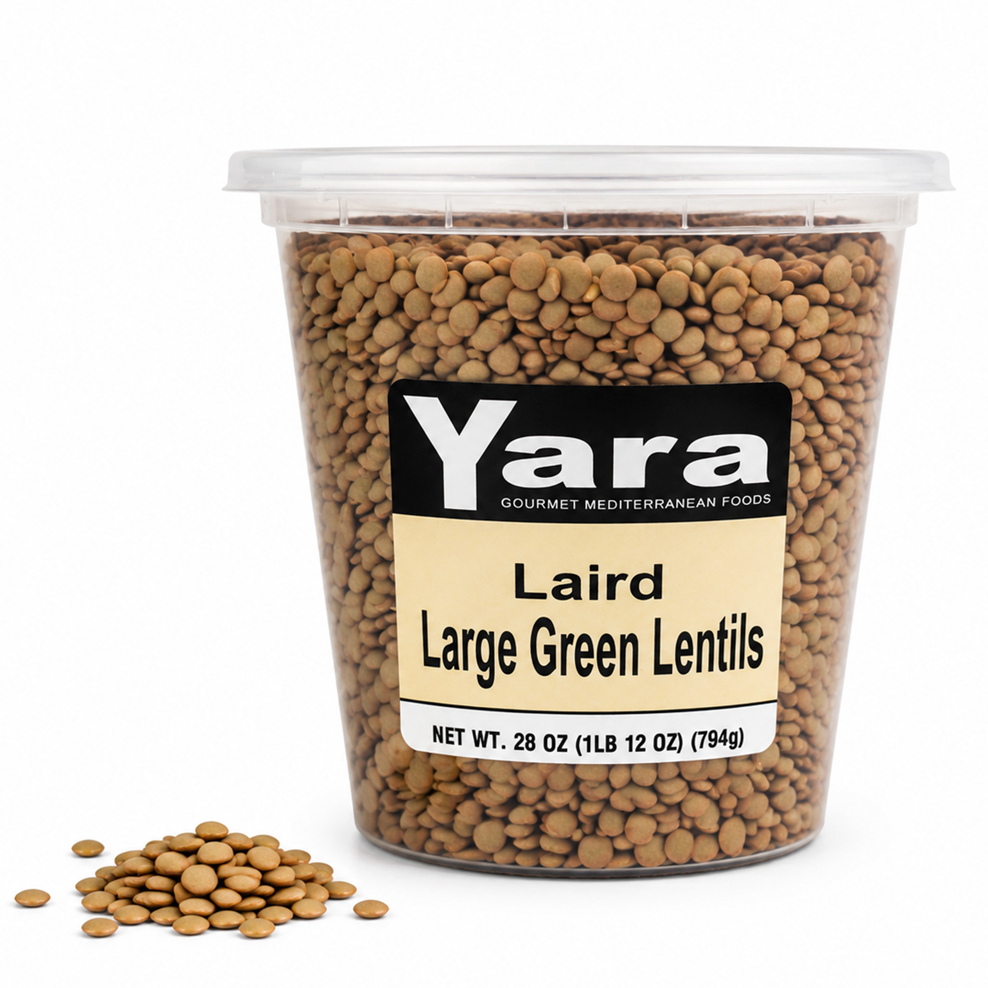 YARA Green Lentils Laird Large(Container Or Bag)