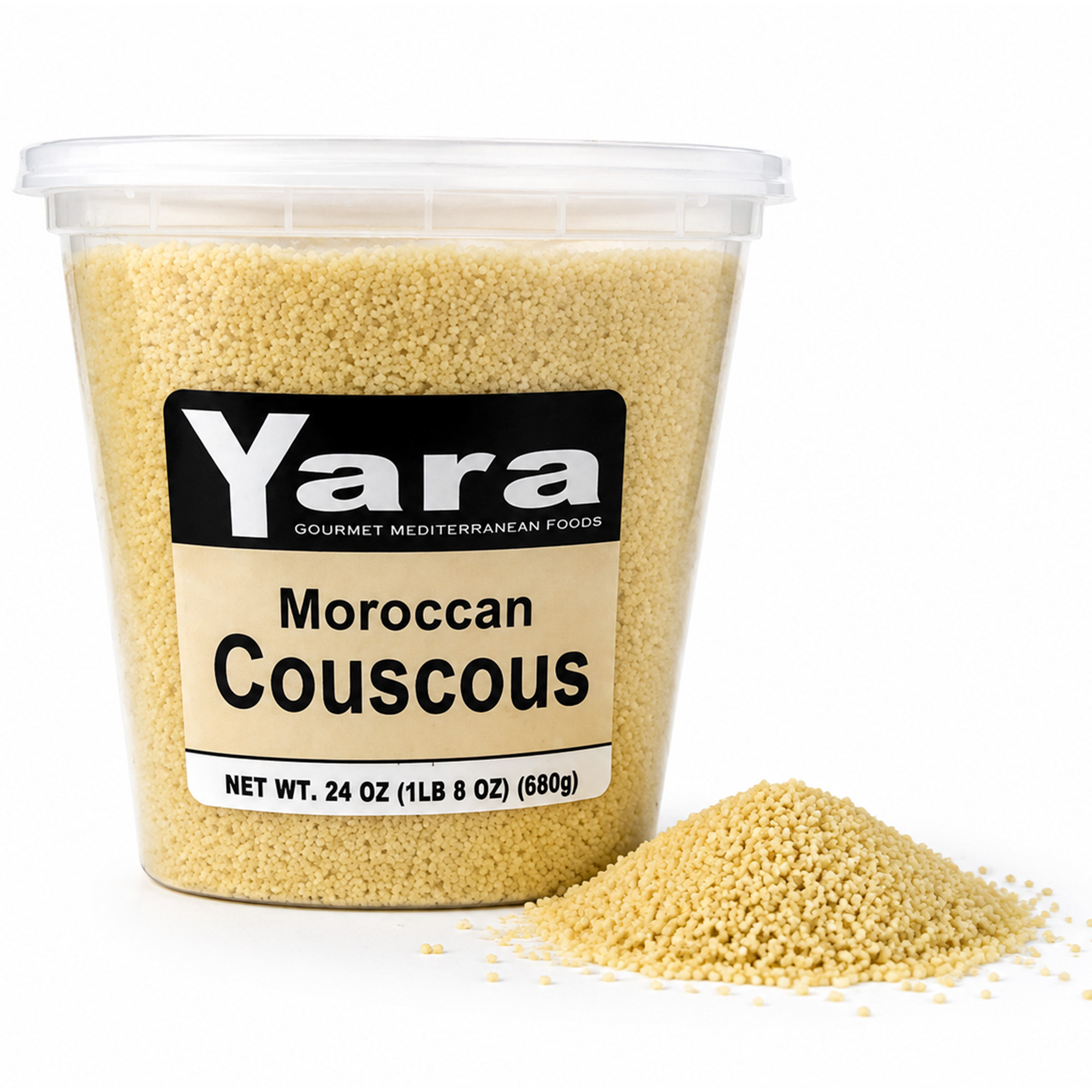 Yara Moroccan Couscous Medium, 24 oz.(Container Or Bag)