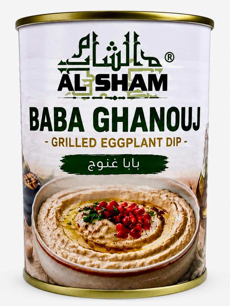 Al Sham Baba Ghanouj -Grilled Eggplant Dip-13 oz