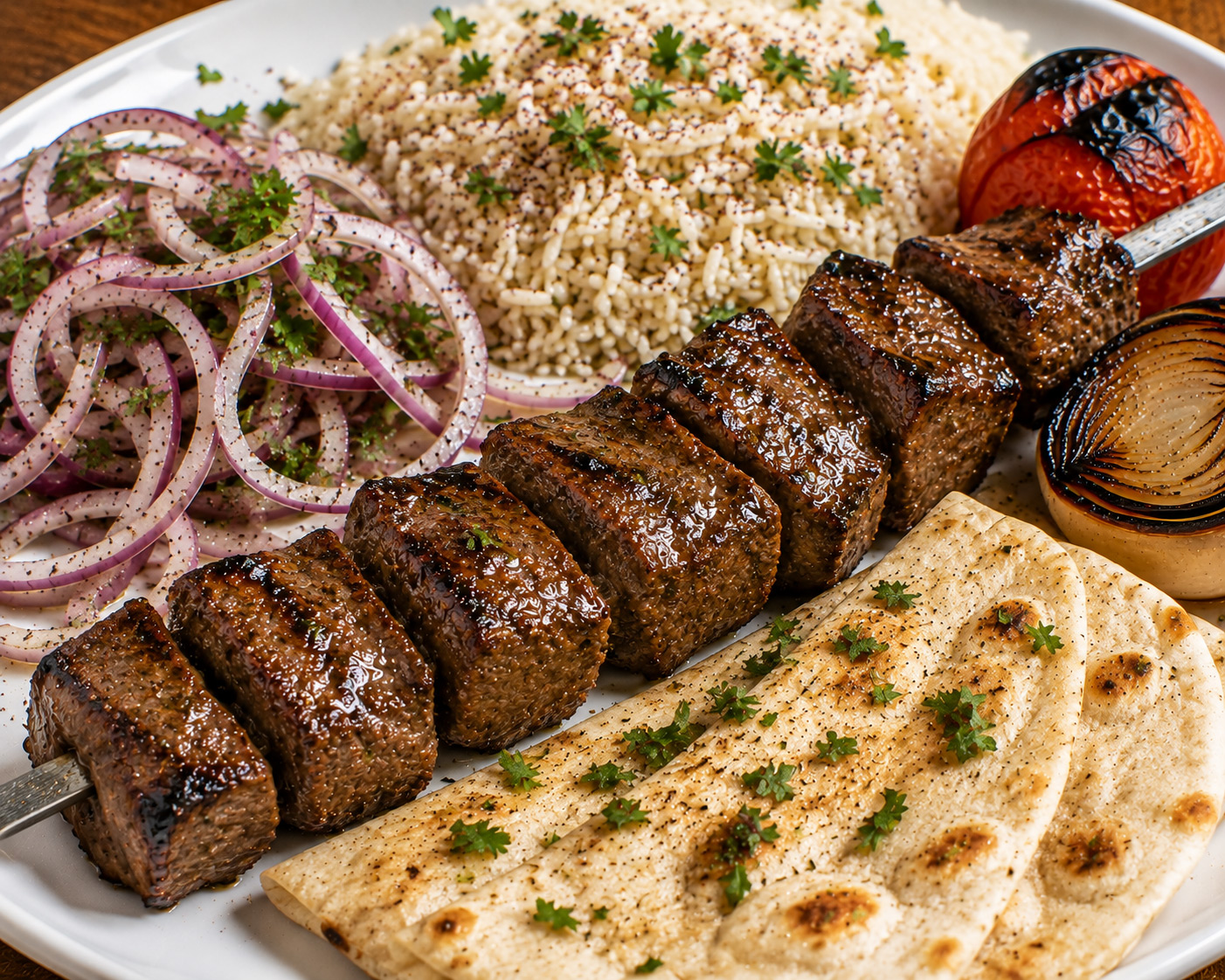 Beef Shish Kabob Skewer