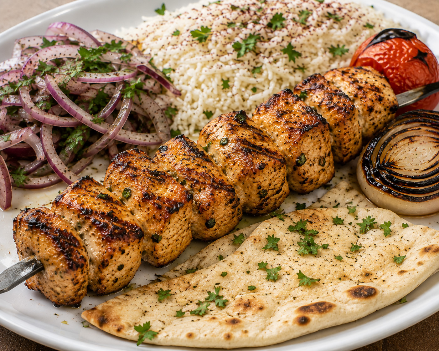 Chicken Shish Kabob Skewer