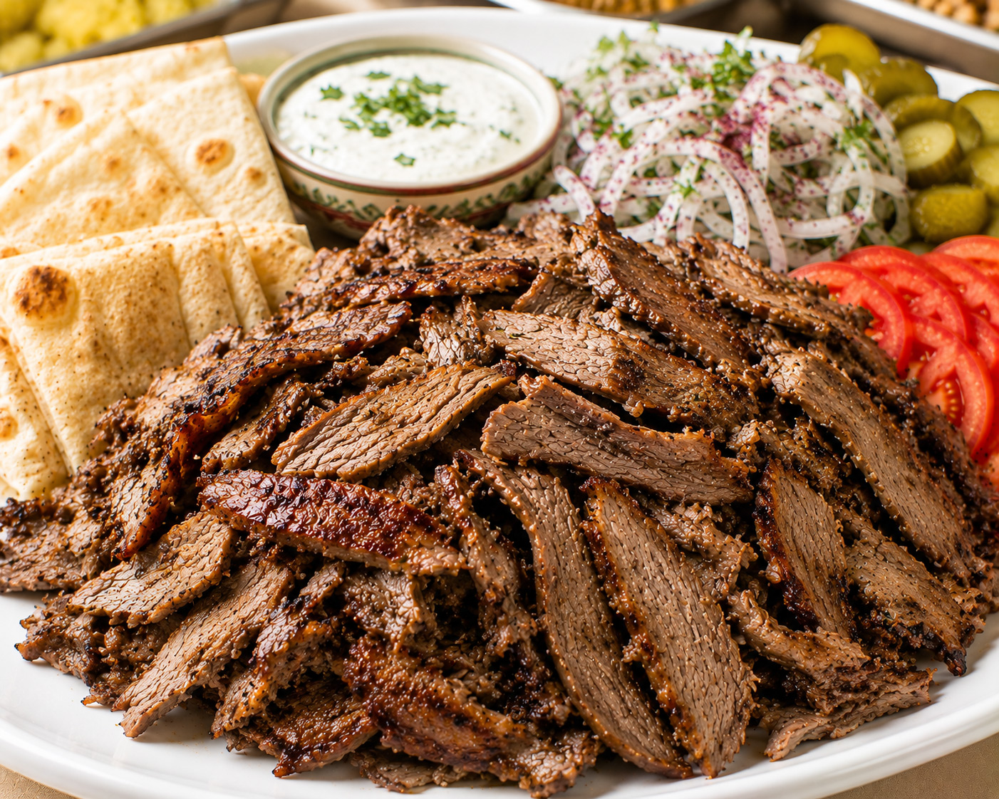 Beef Shawarma Buffet