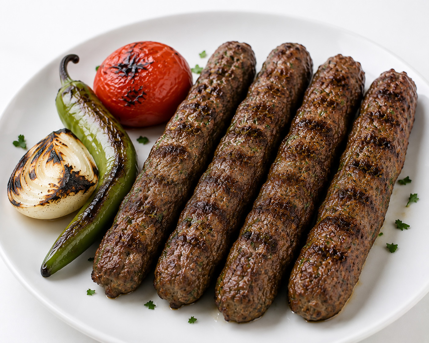 Beef Kofta Kabob Buffet
