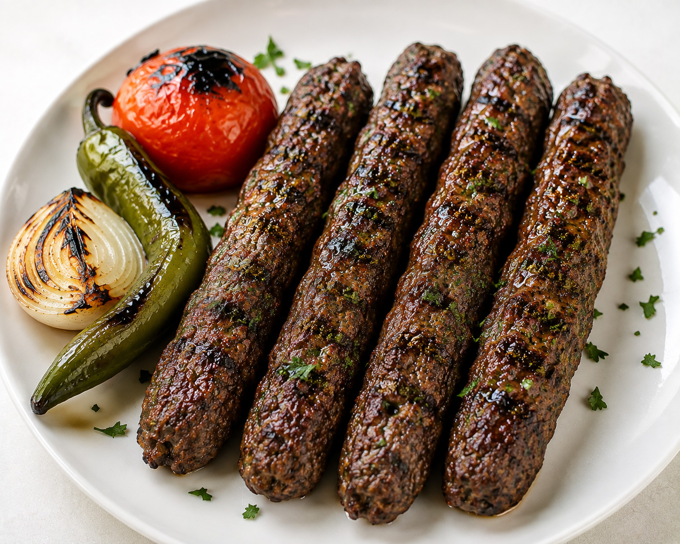 Lamb Kofta Kabob Buffet
