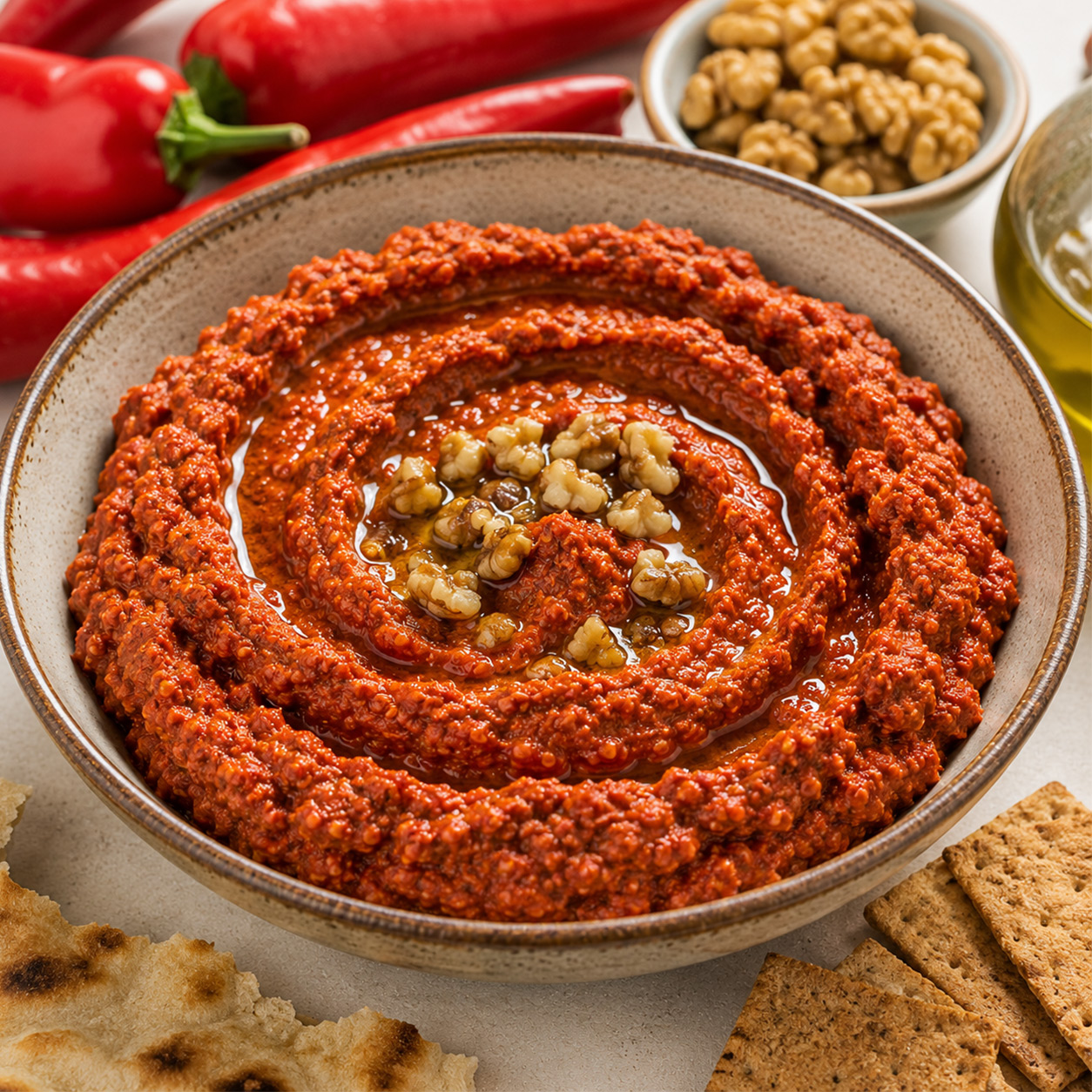 Muhammara - Red Chilies Paste