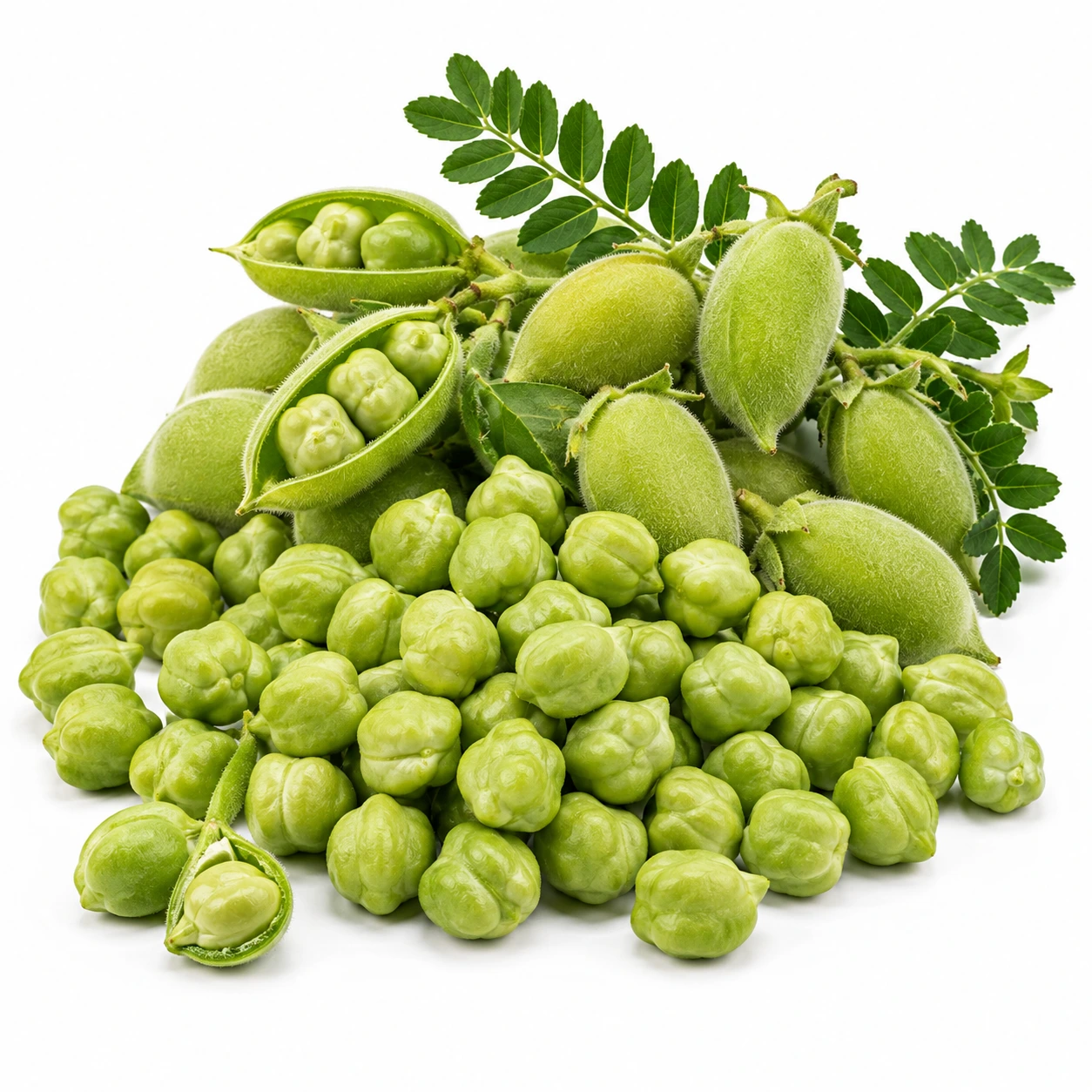 Green Chickpeas. (Seasons)