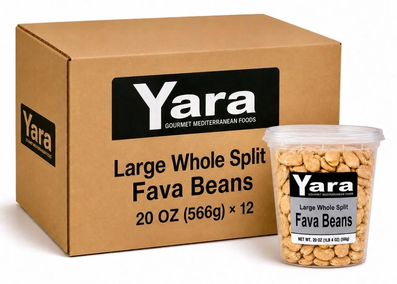 Yara Large Whole Split  Fava Beans