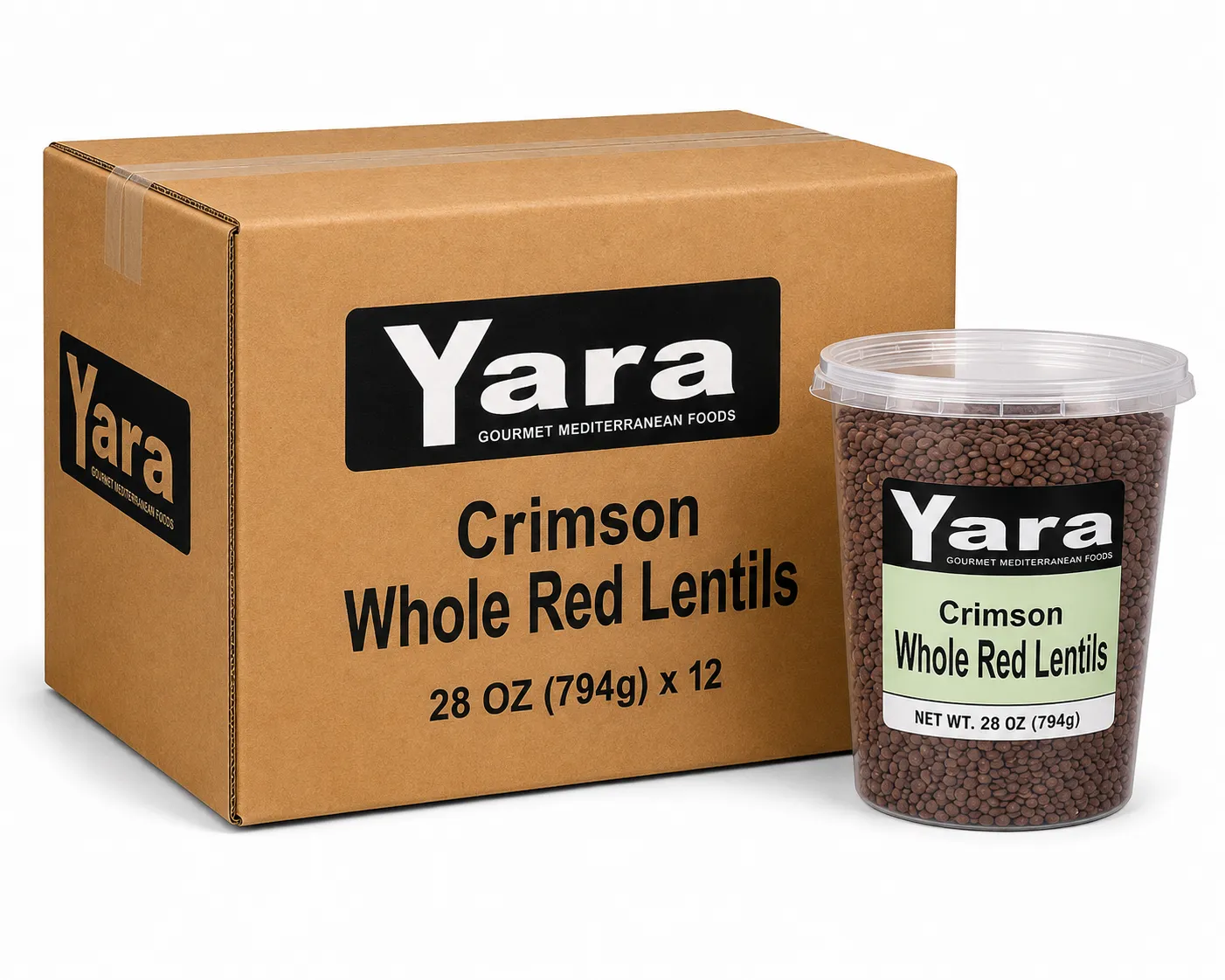 YARA Crimson Whole Red Lentils
