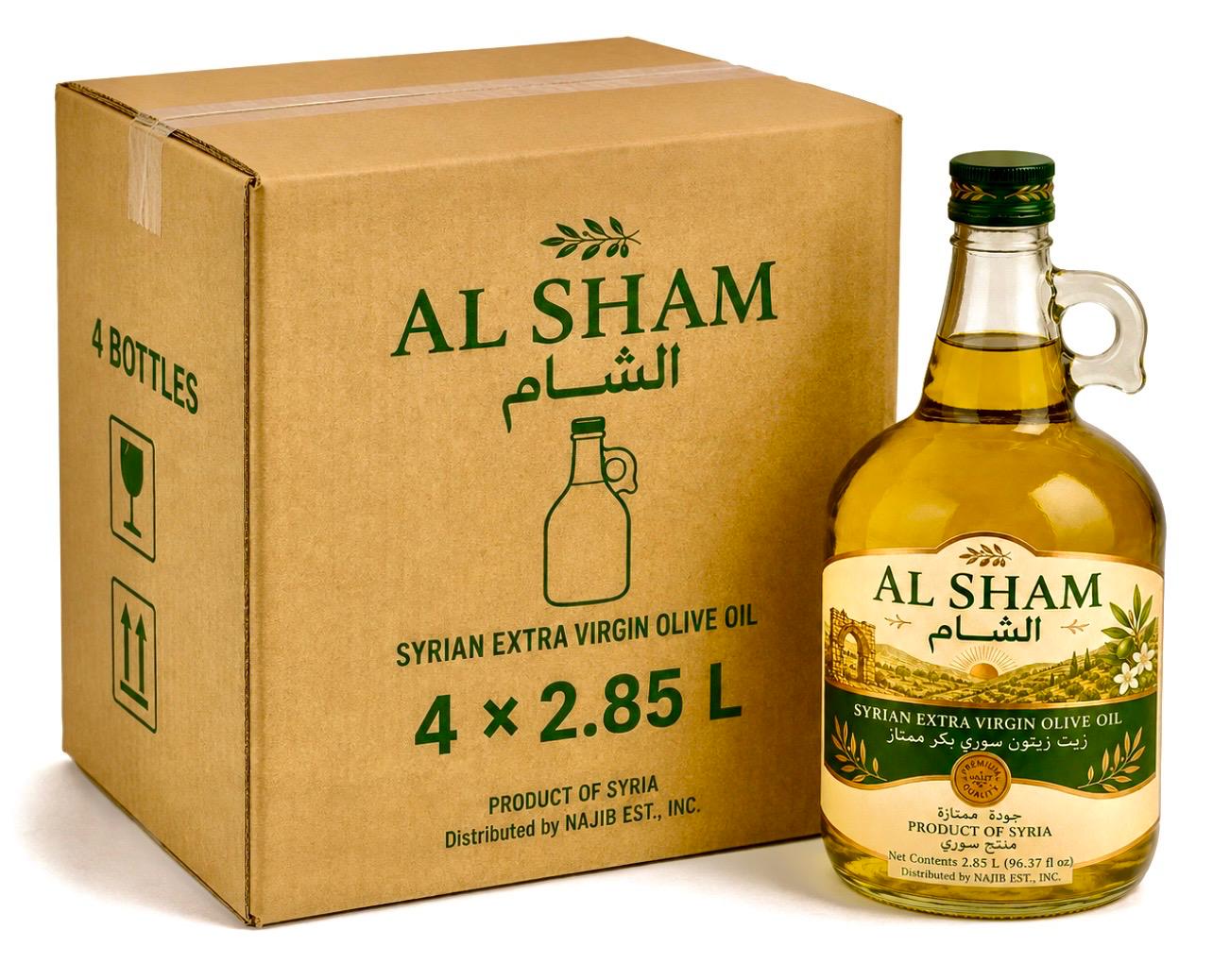 ALSHAM Syrian Extra Virgin Olive Oil