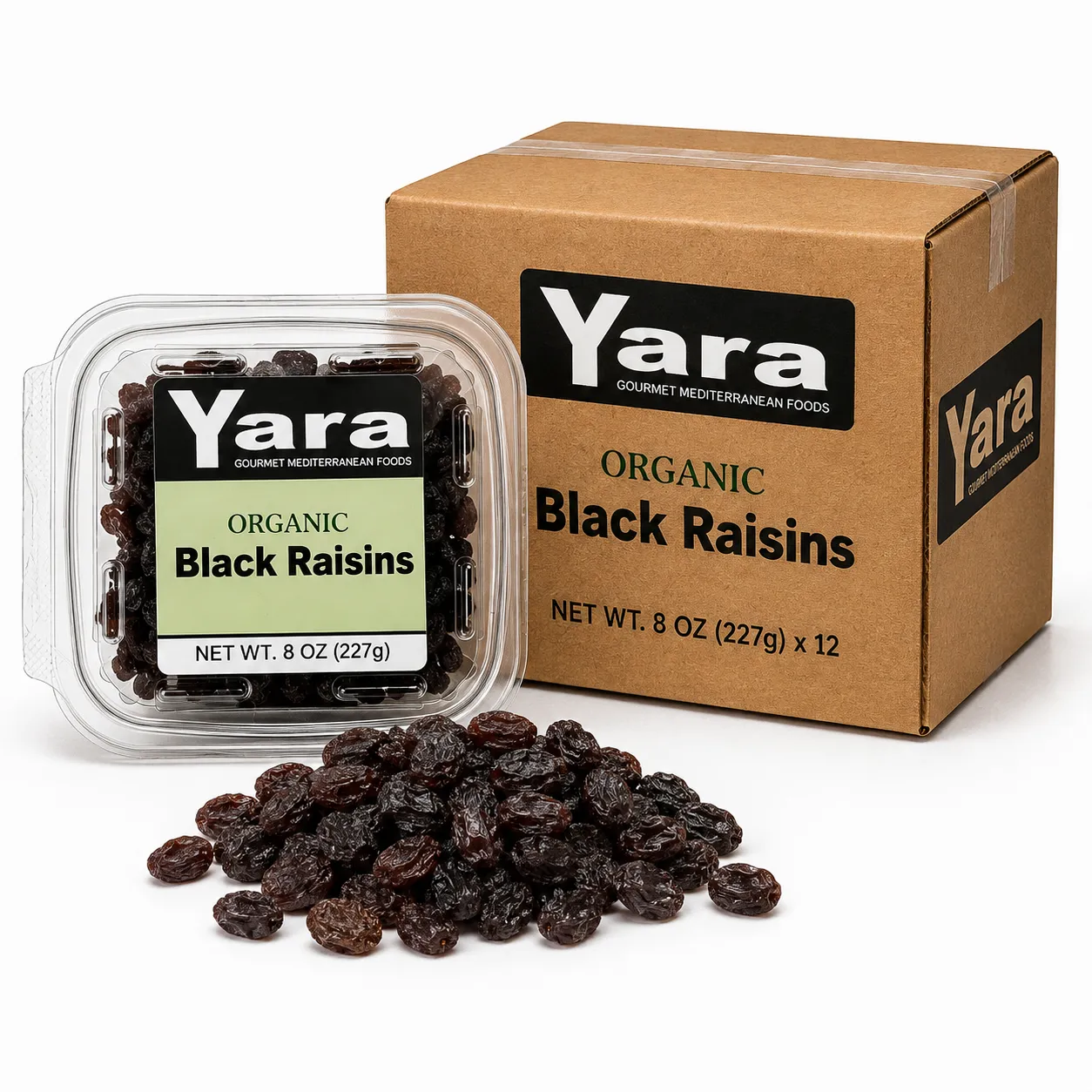Yara Organic Black Raisins