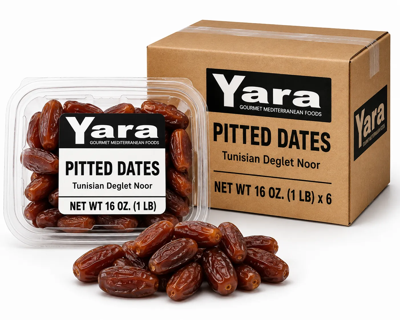 YARA Organic Pitted Dates - Deglet Noor
