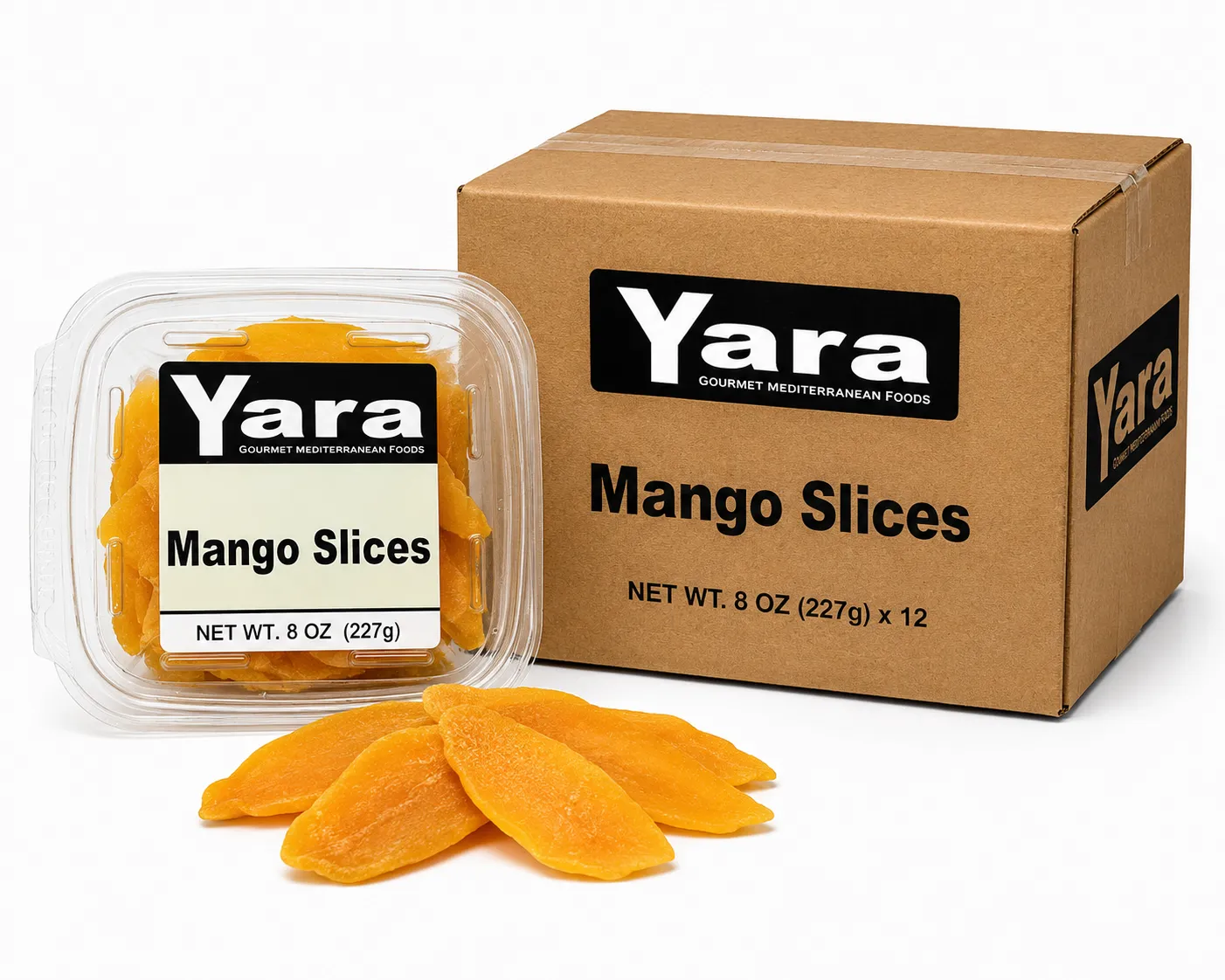 Yara Mango Slices, 8 oz. (227g) X 12
