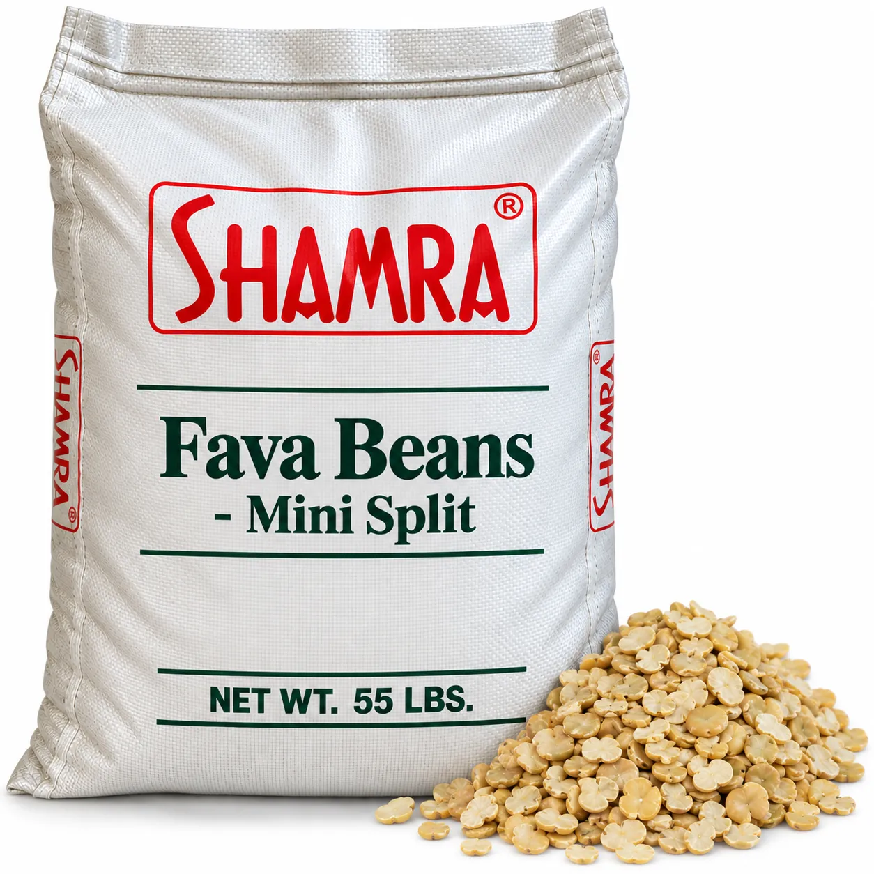 Shamra Fava Beans -Mini Split, 55 Lbs.