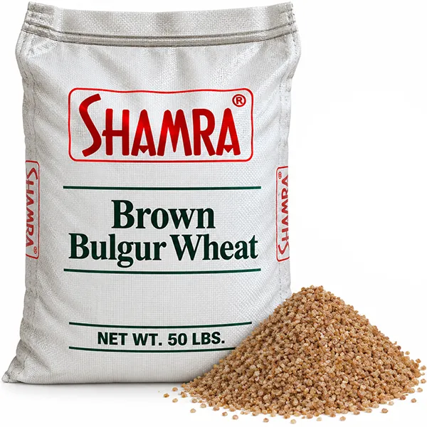 Shamra Brown Bulgur Wheat 50 lb.