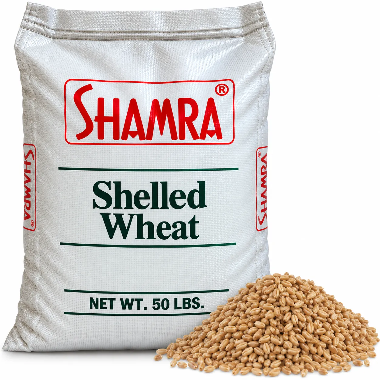 Shamra Shelled Wheat 50 lbs.