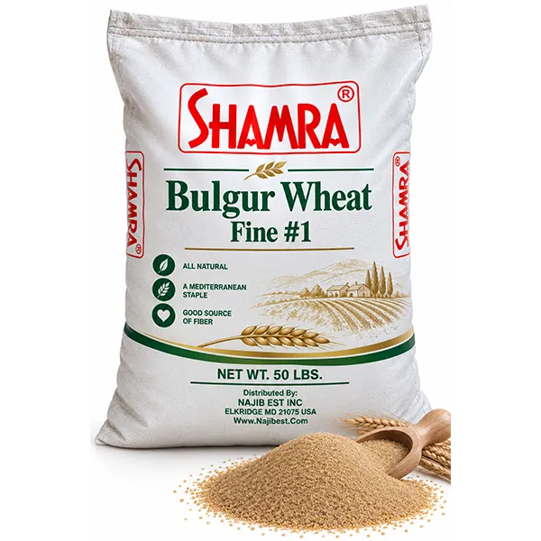 Shamra Bulgur Wheat - Fine #1  50 lbs