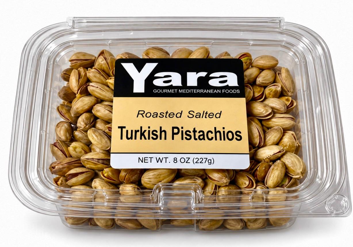 Yara Roasted Salted Turkish Pistachios, 227g