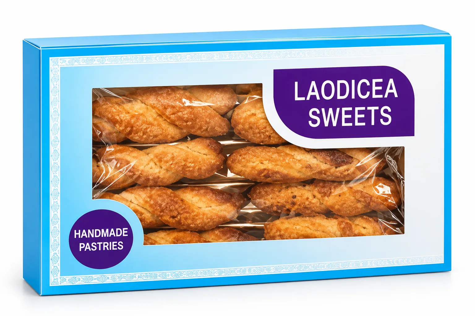 Laodicea Koulourakia Greek Cookies - Small Tray