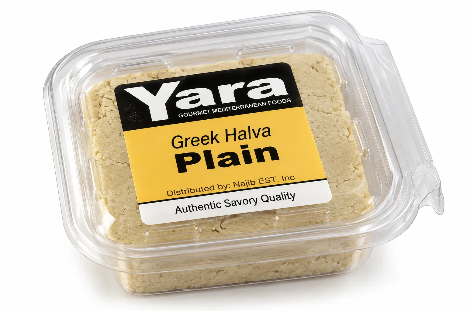 Yara Greek Halva Plain, Approximately 1 lb. (+ -)$4.99/ lb
