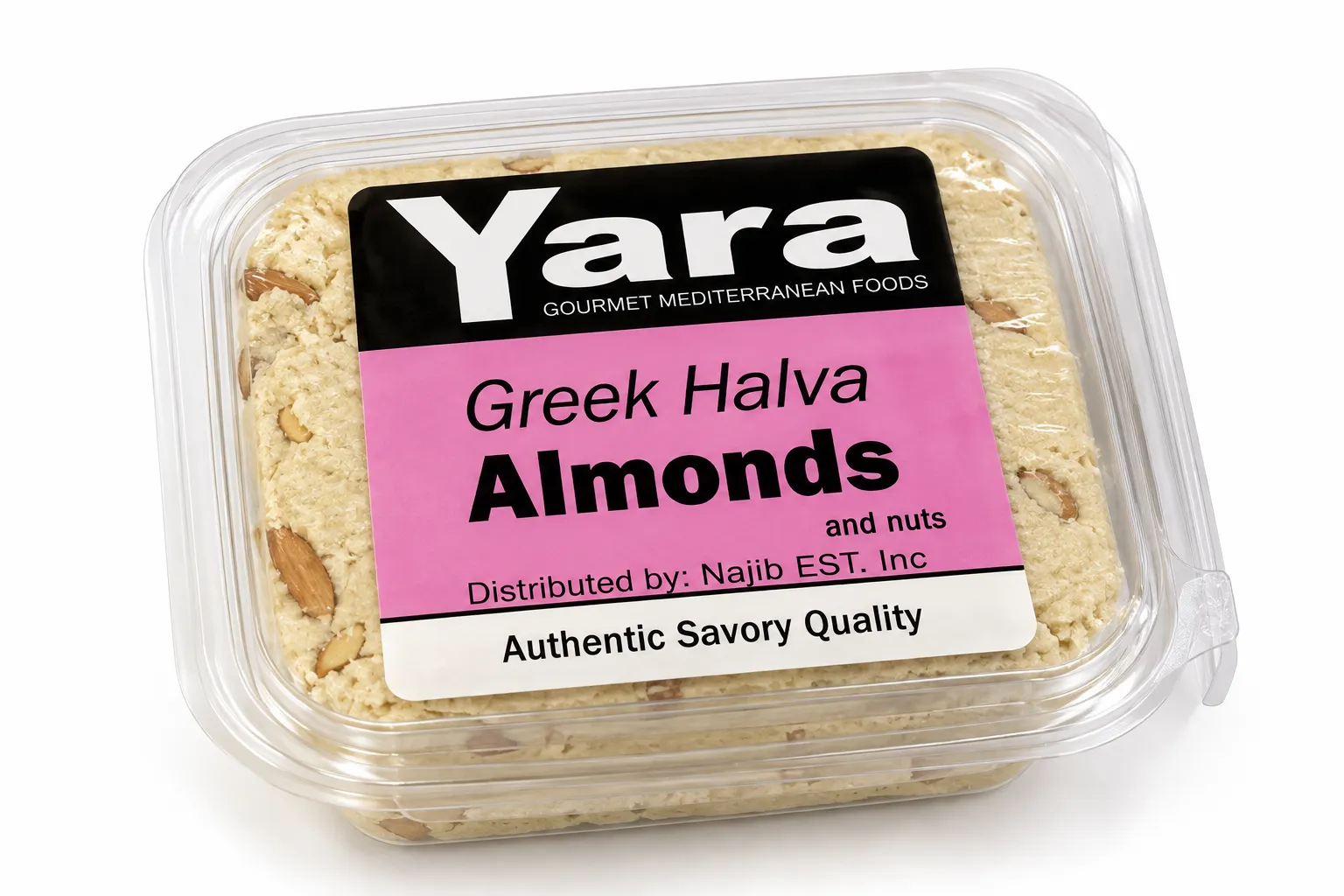 Yara Greek Halva Almonds and Nuts, Approximately 1 lb. (+ -)$5.99/ Lb