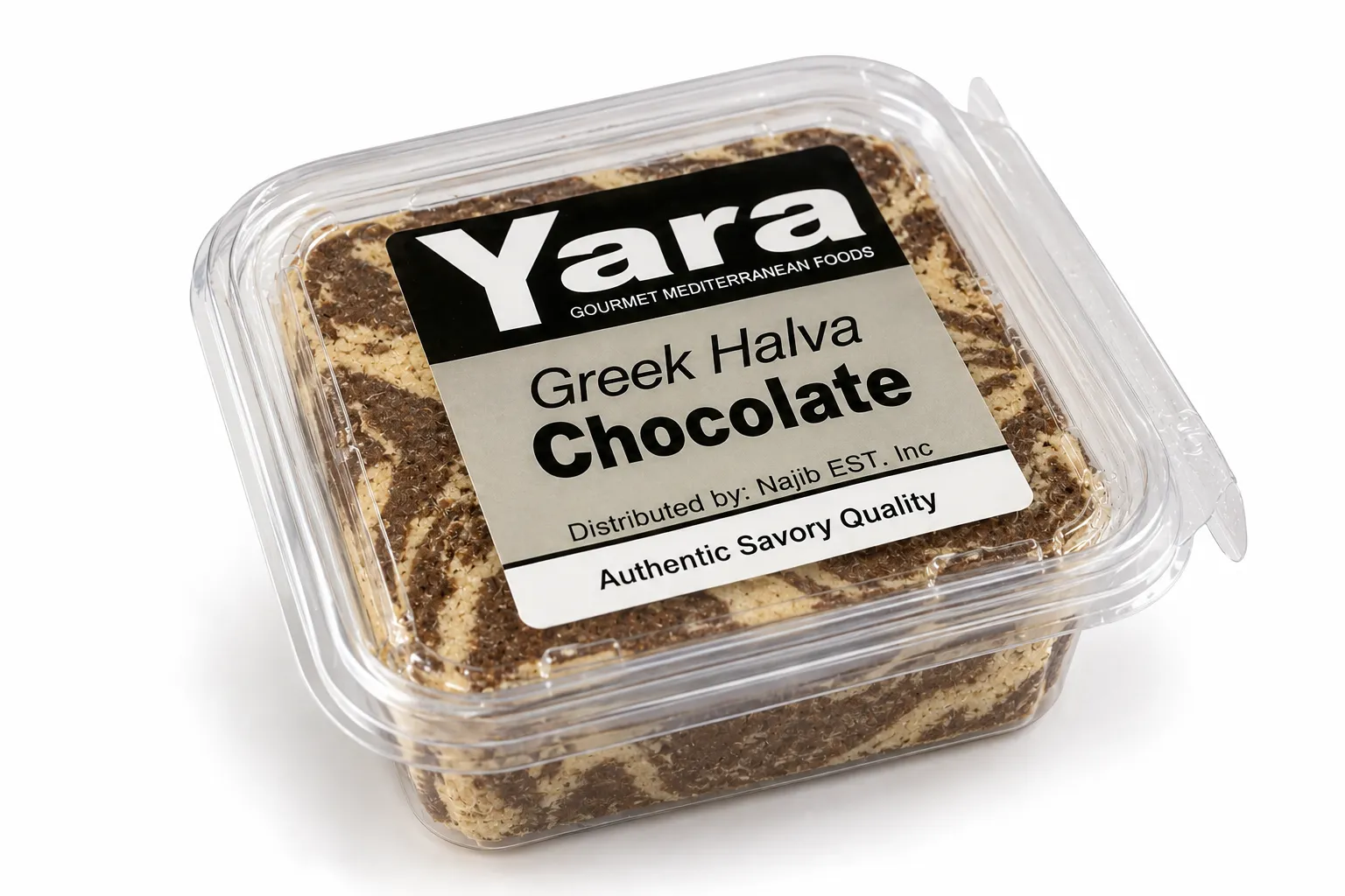 Yara Greek Halva Chocolate, Approximately 1 lb. (+ -)$4.99/ Lb