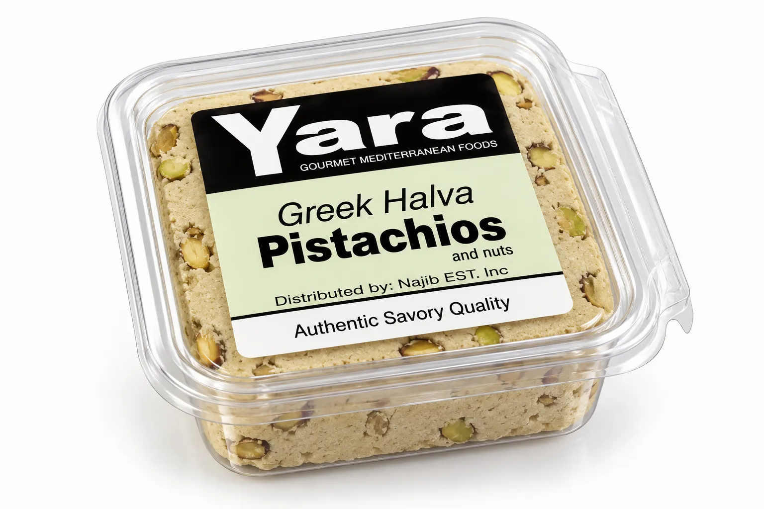 Yara Greek Halva Pistachios, Approximately 1 lb. (+ -)$5.99/ Lb