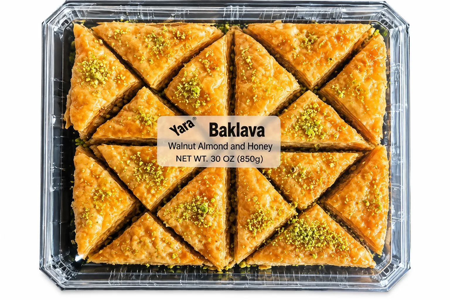 YARA Baklava with Walnut, Almond and Honey-Large