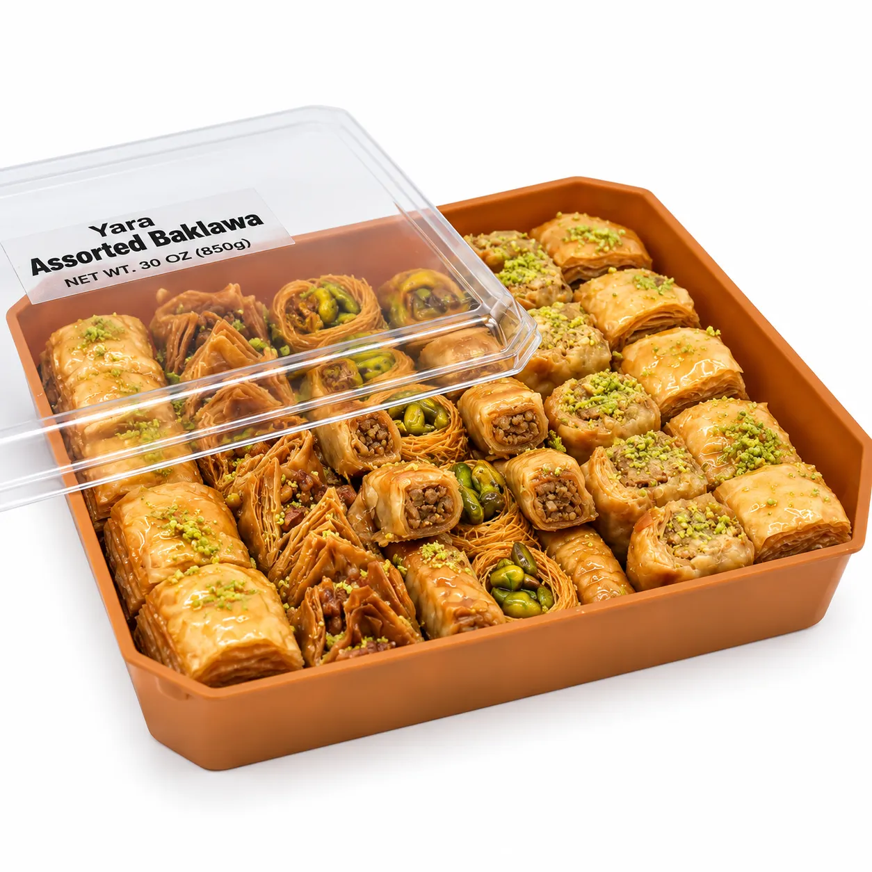 YARA Assorted Baklawa, 850g.